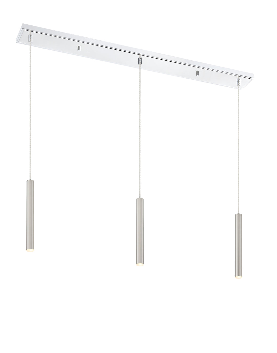 Forest - LED 3 Light Linear Chandelier (917MP12-BN-LED-3LCH)