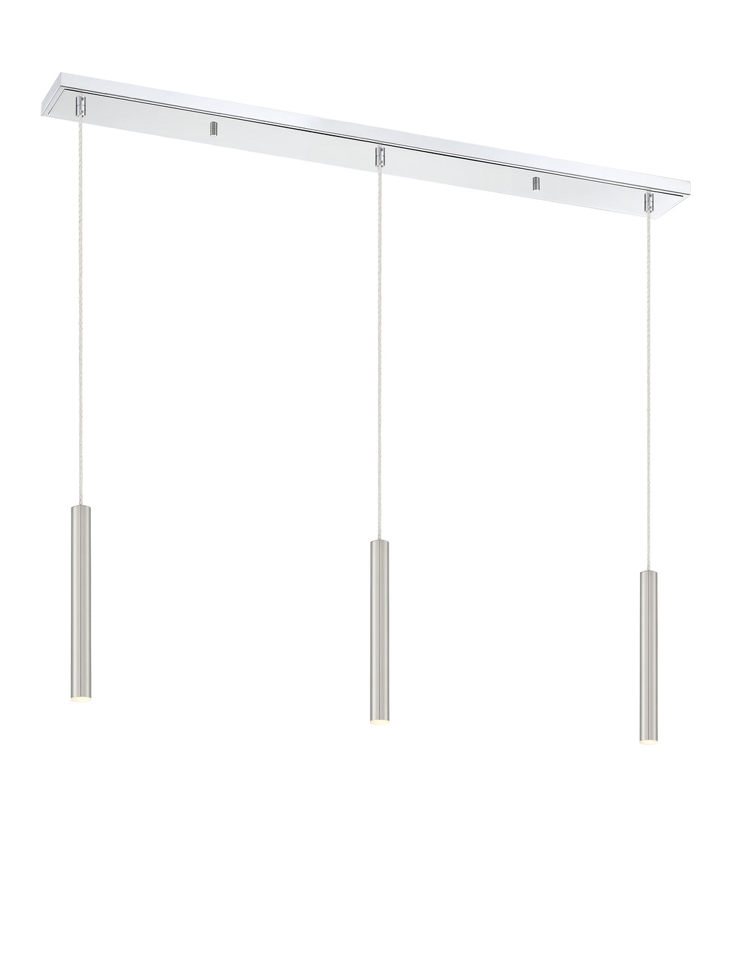 Forest - LED 3 Light Linear Chandelier (917MP12-BN-LED-3LCH)