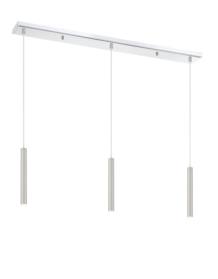 Forest - LED 3 Light Linear Chandelier (917MP12-BN-LED-3LCH)