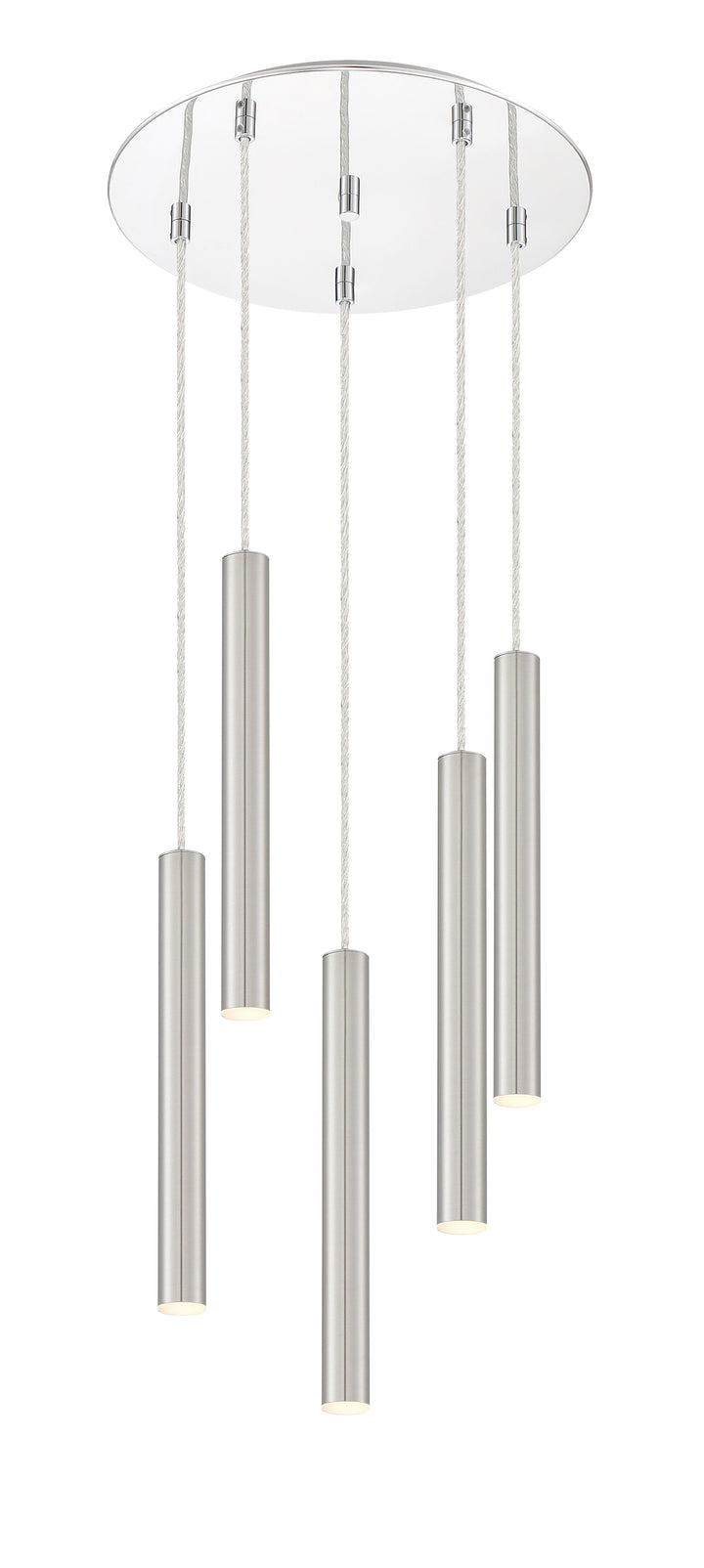 Forest - LED 5 Light Chandelier (917MP12-BN-LED-5RCH)