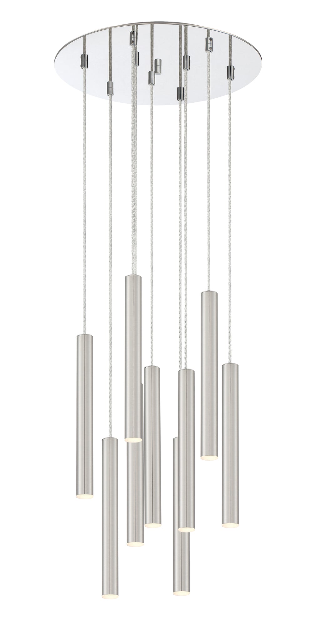 Forest - LED 9 Light Chandelier (917MP12-BN-LED-9RCH)