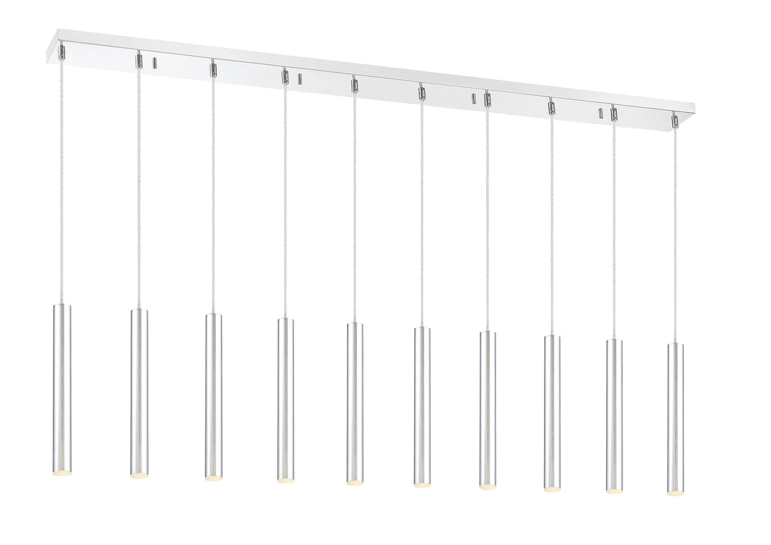 Forest - LED 10 Light Linear Chandelier (917MP12-CH-LED-10LCH)