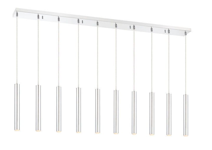 Forest - LED 10 Light Linear Chandelier (917MP12-CH-LED-10LCH)