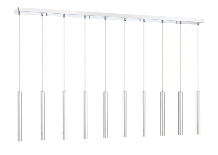 Forest - LED 10 Light Linear Chandelier (917MP12-CH-LED-10LCH)