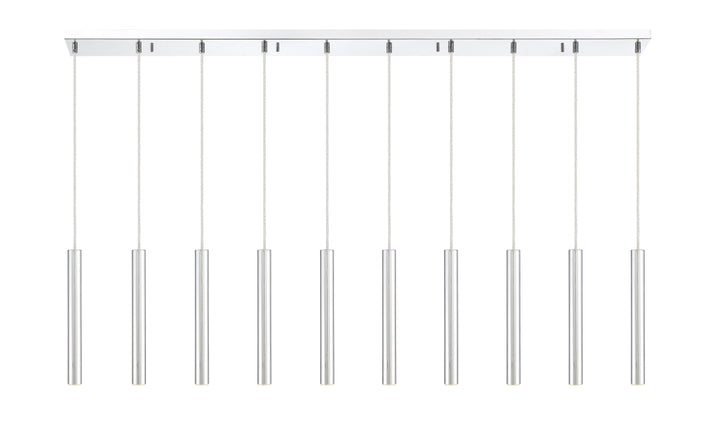 Forest - LED 10 Light Linear Chandelier (917MP12-CH-LED-10LCH)