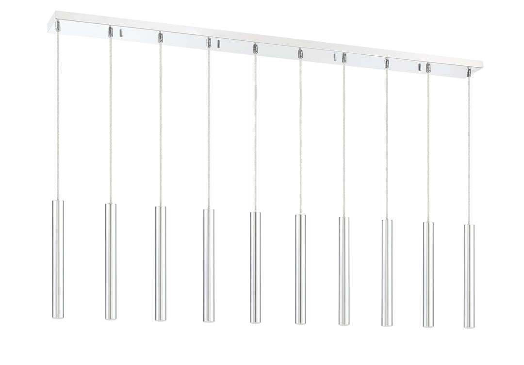 Forest - LED 10 Light Linear Chandelier (917MP12-CH-LED-10LCH)