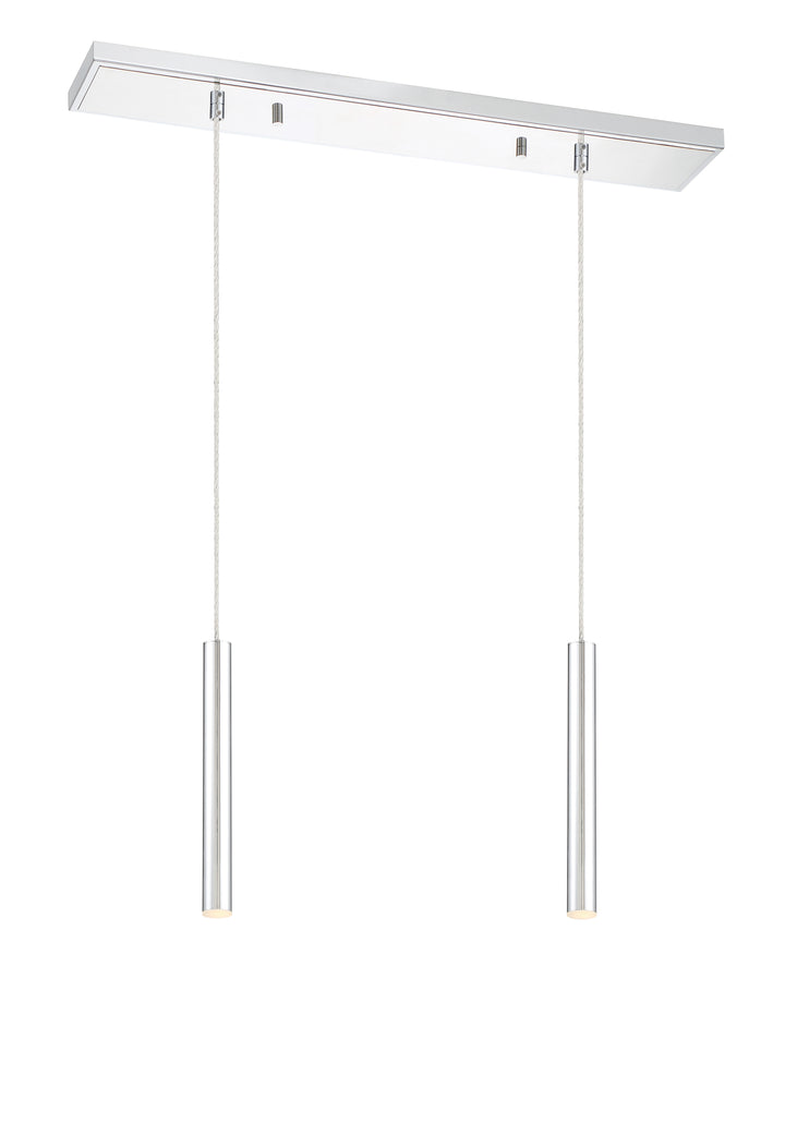Forest - LED 2 Light Linear Chandelier (917MP12-CH-LED-2LCH)