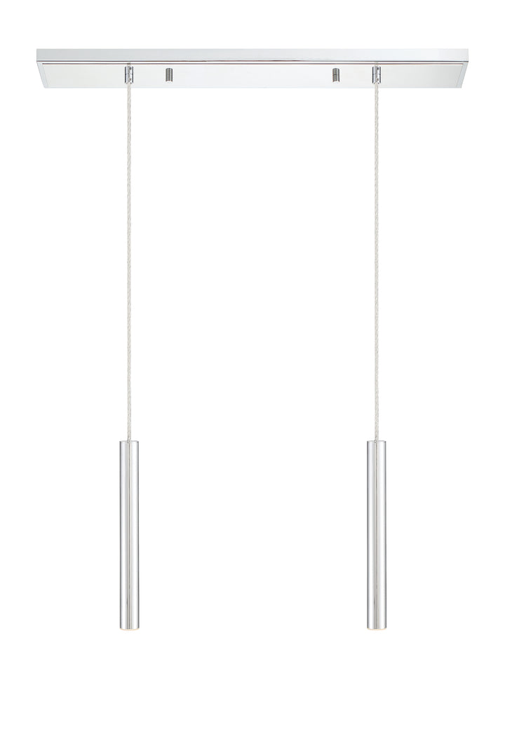 Forest - LED 2 Light Linear Chandelier (917MP12-CH-LED-2LCH)