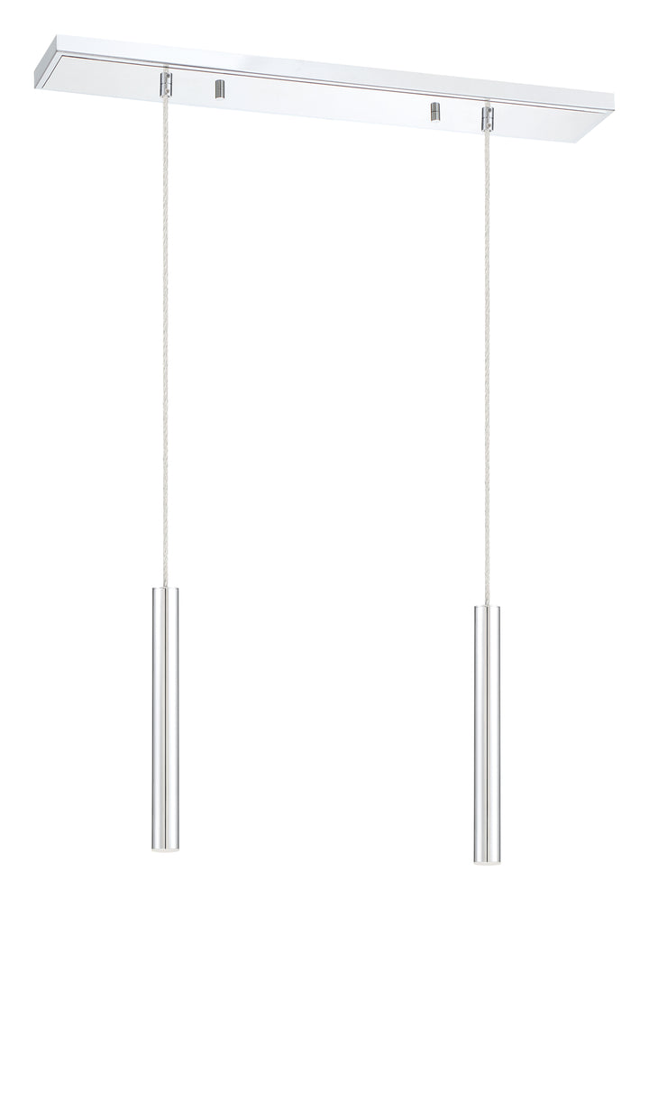 Forest - LED 2 Light Linear Chandelier (917MP12-CH-LED-2LCH)