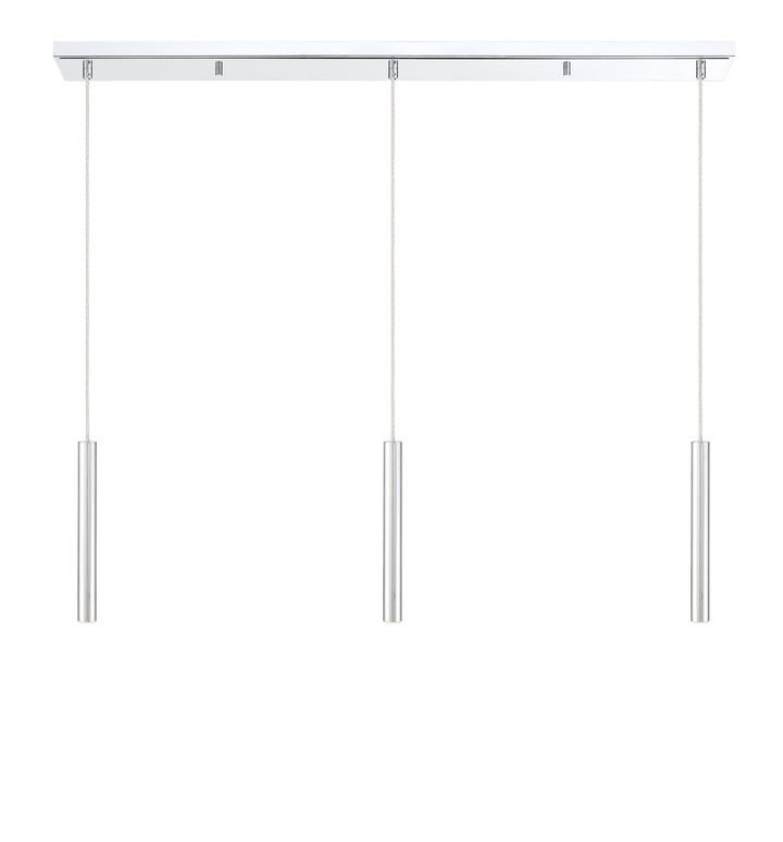 Forest - LED 3 Light Linear Chandelier (917MP12-CH-LED-3LCH)