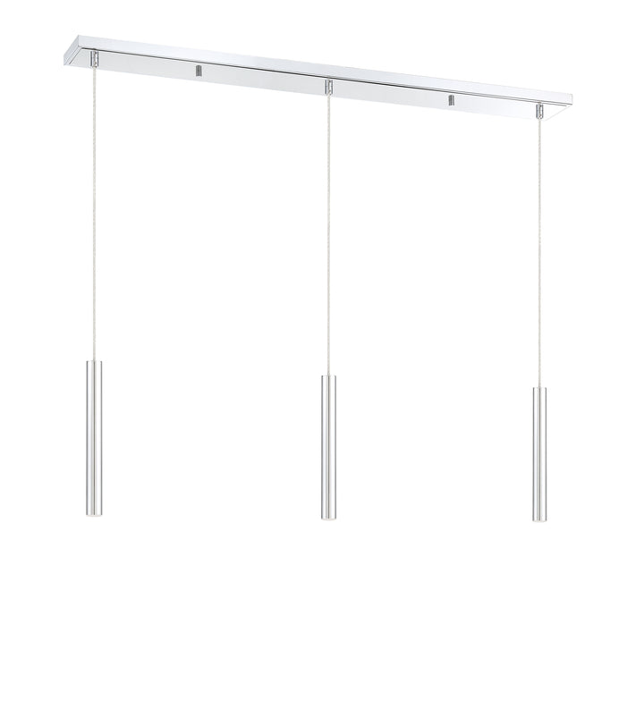 Forest - LED 3 Light Linear Chandelier (917MP12-CH-LED-3LCH)