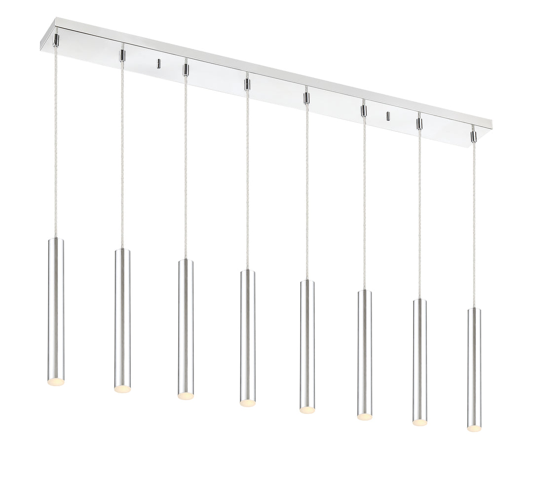 Forest - LED 8 Light Linear Chandelier (917MP12-CH-LED-8LCH)