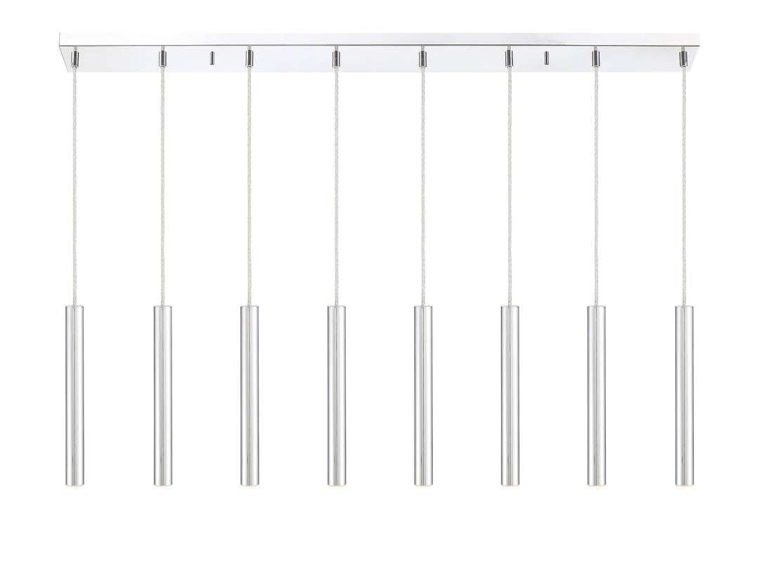 Forest - LED 8 Light Linear Chandelier (917MP12-CH-LED-8LCH)