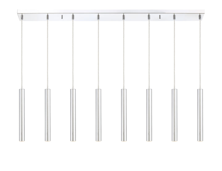 Forest - LED 8 Light Linear Chandelier (917MP12-CH-LED-8LCH)