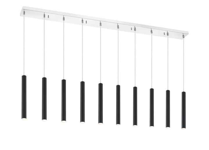 Forest - LED 10 Light Linear Chandelier (917MP12-MB-LED-10LCH)