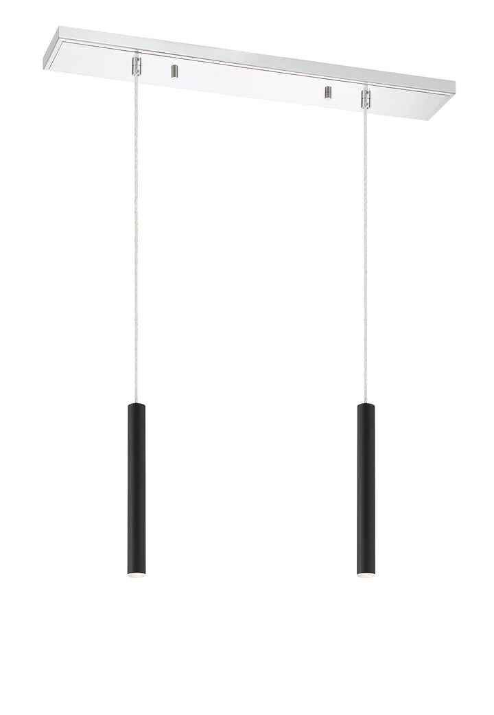 Forest - LED 2 Light Linear Chandelier (917MP12-MB-LED-2LCH)