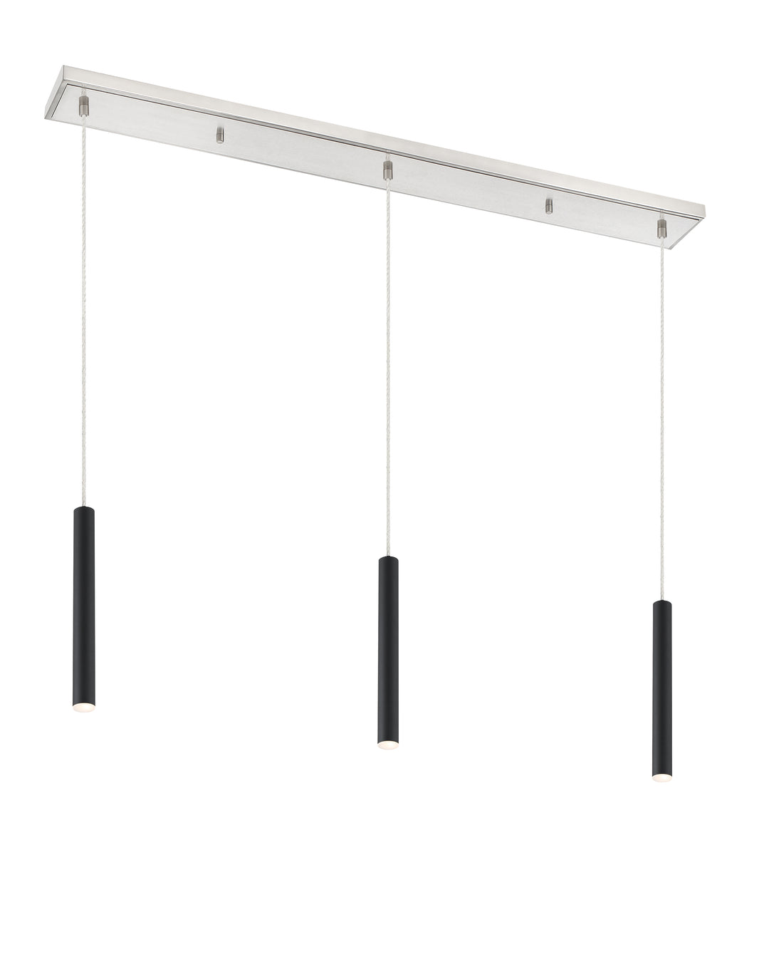 Forest - LED 3 Light Linear Chandelier (917MP12-MB-LED-3LBN)