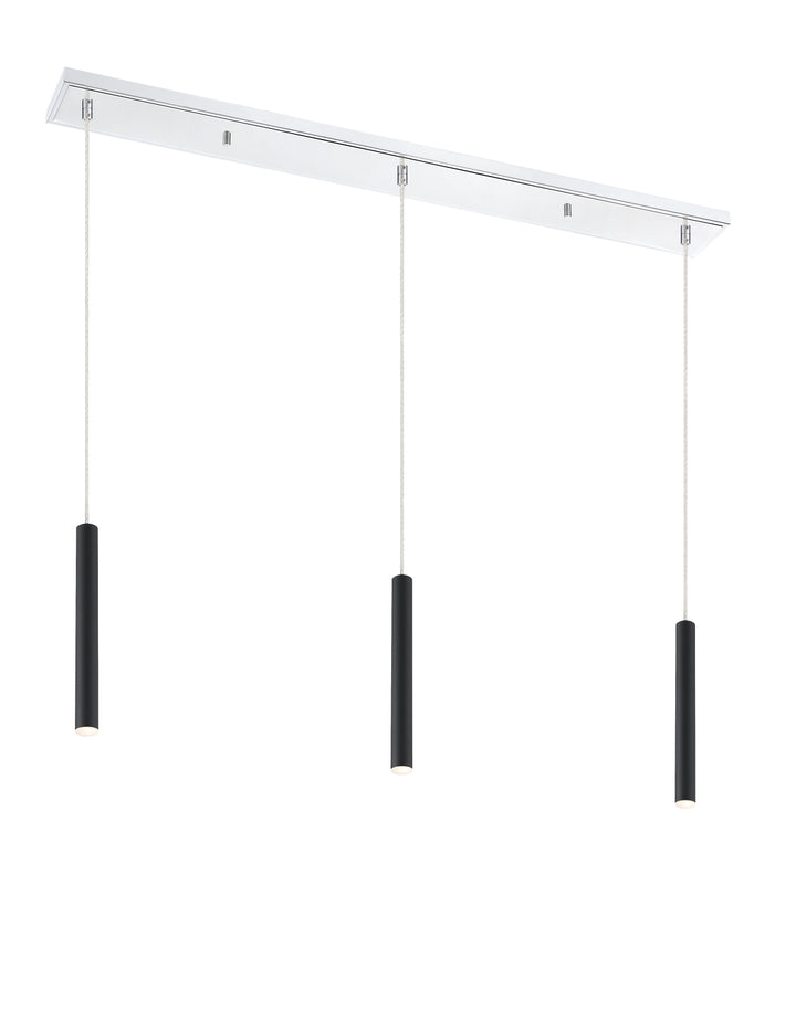 Forest - LED 3 Light Linear Chandelier (917MP12-MB-LED-3LCH)