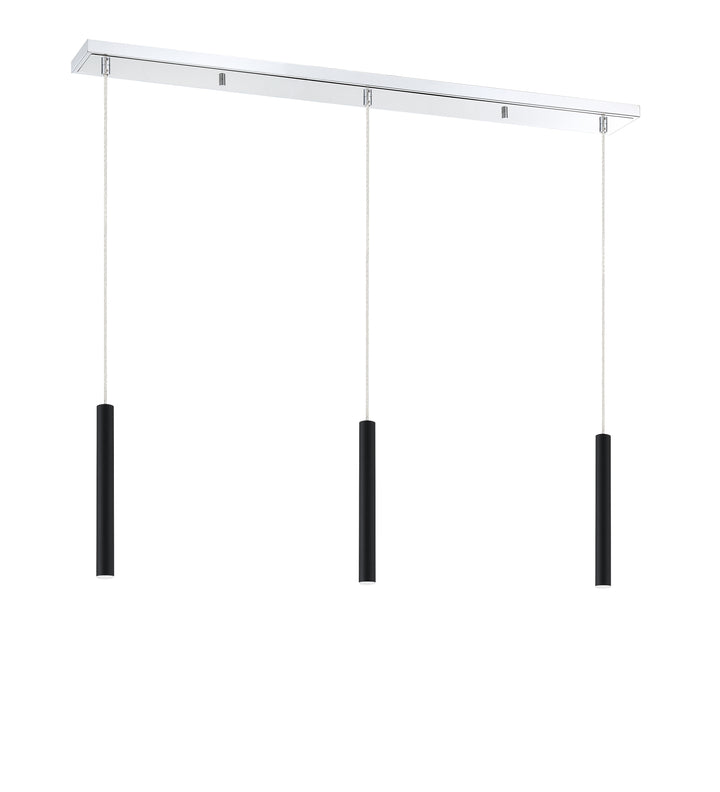 Forest - LED 3 Light Linear Chandelier (917MP12-MB-LED-3LCH)