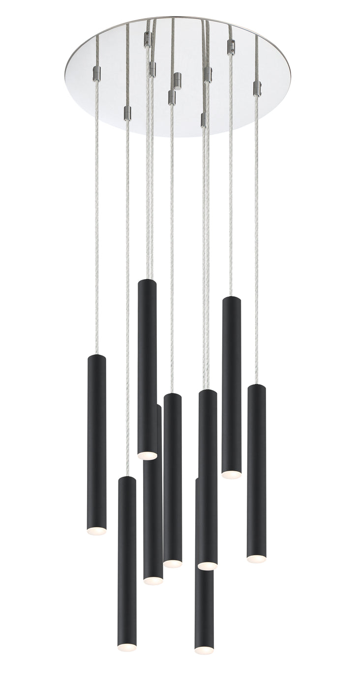 Forest - LED 9 Light Chandelier (917MP12-MB-LED-9RCH)