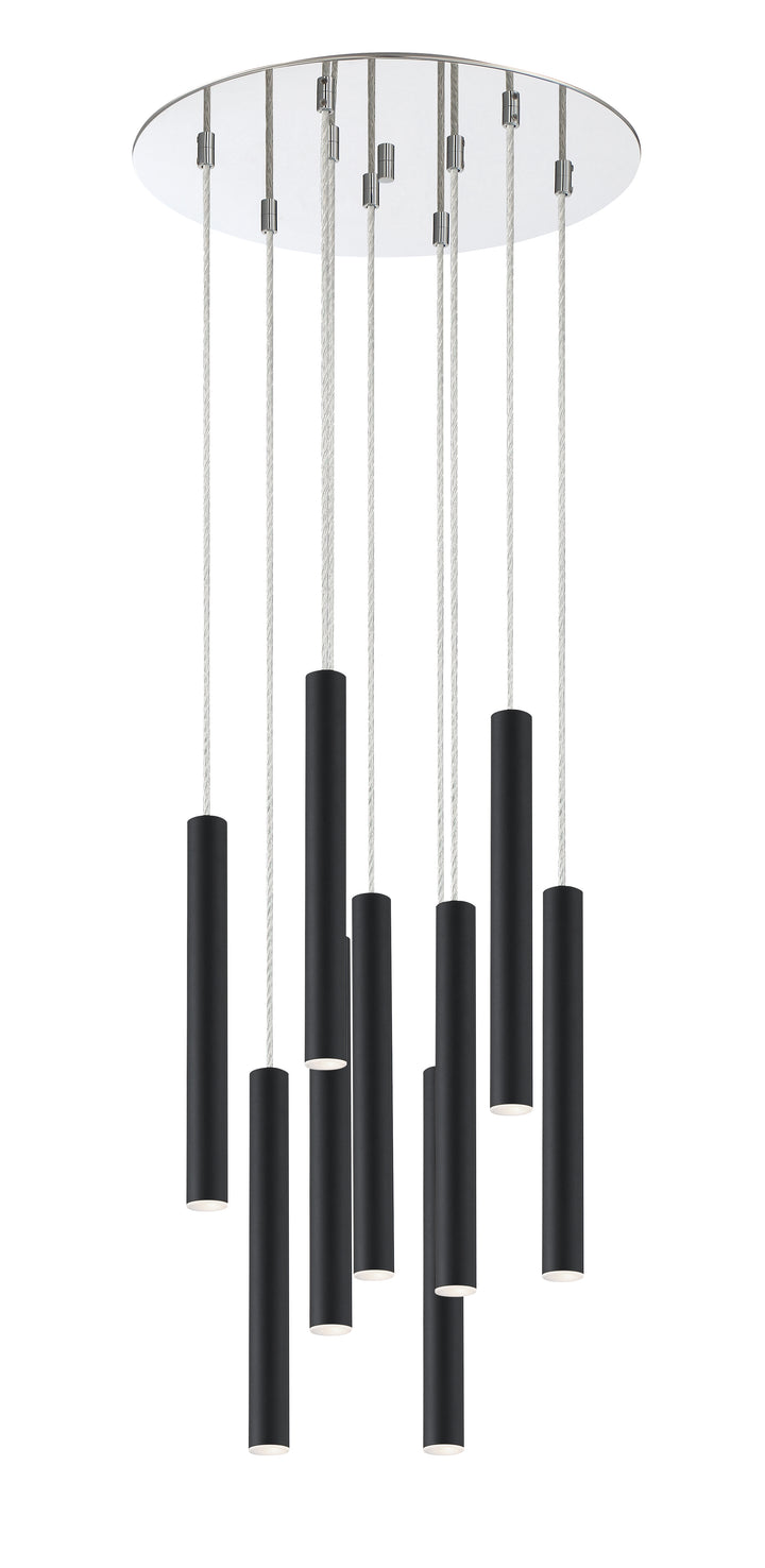 Forest - LED 9 Light Chandelier (917MP12-MB-LED-9RCH)