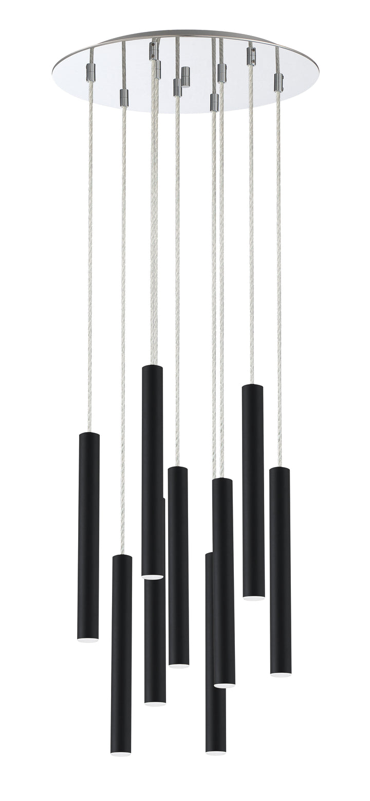 Forest - LED 9 Light Chandelier (917MP12-MB-LED-9RCH)