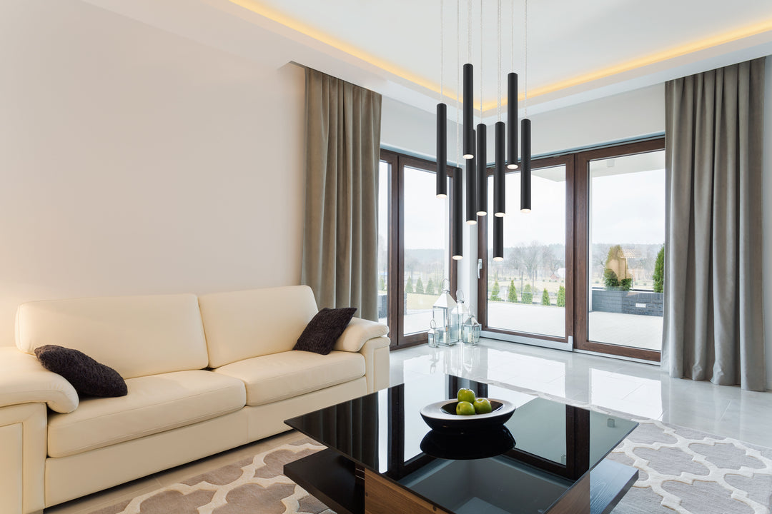 Forest - LED 9 Light Chandelier (917MP12-MB-LED-9RCH)