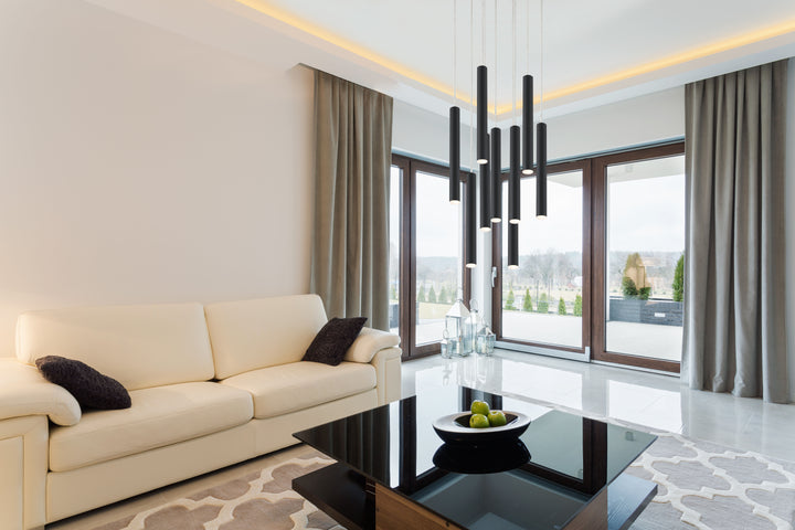 Forest - LED 9 Light Chandelier (917MP12-MB-LED-9RCH)
