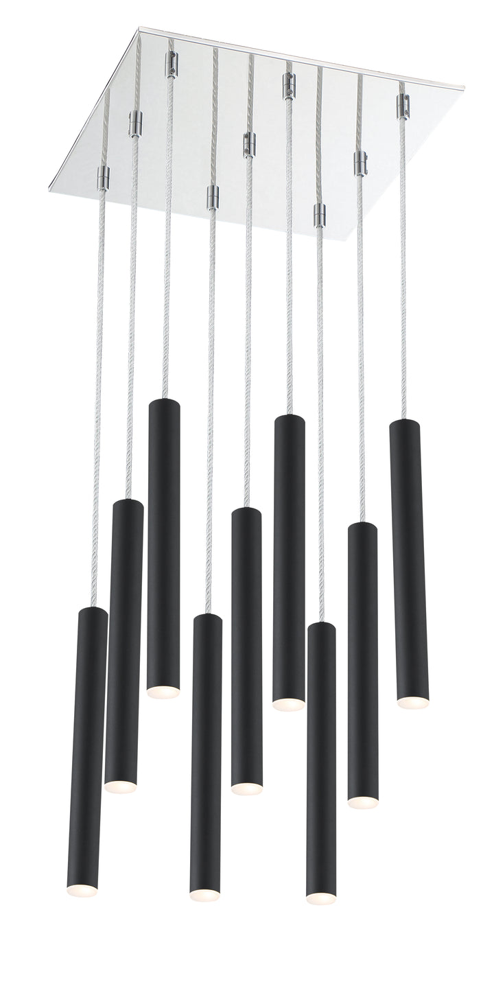 Forest - LED 9 Light Chandelier (917MP12-MB-LED-9SCH)