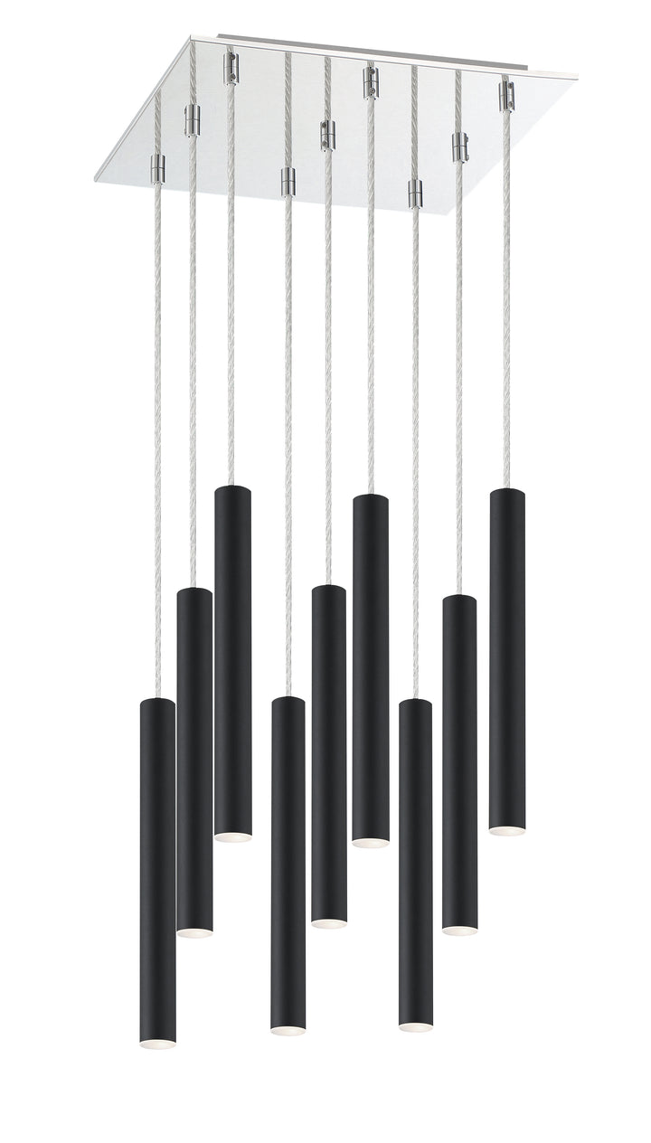 Forest - LED 9 Light Chandelier (917MP12-MB-LED-9SCH)