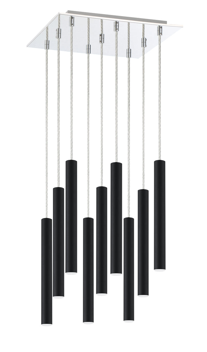Forest - LED 9 Light Chandelier (917MP12-MB-LED-9SCH)
