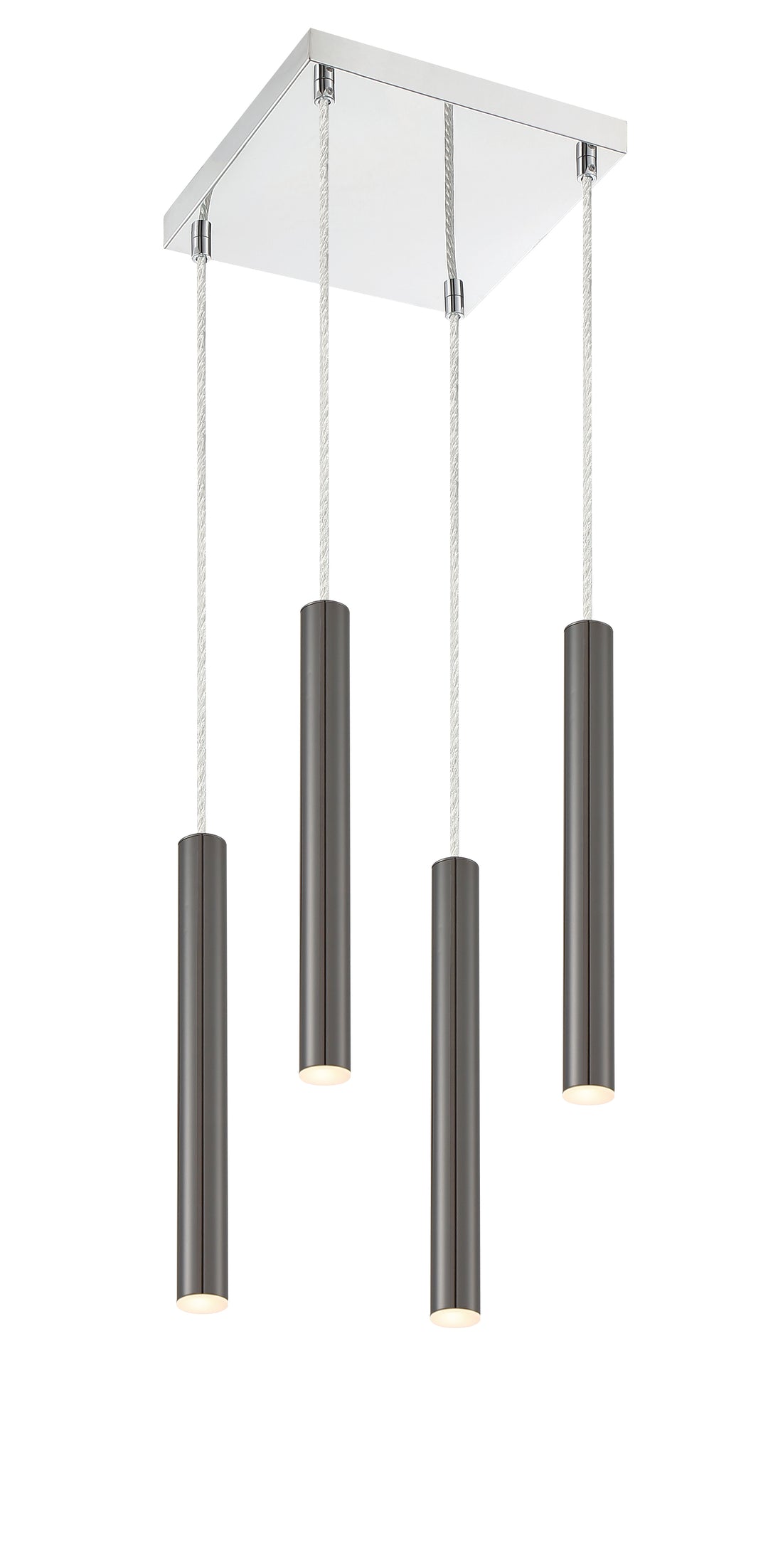 Forest - LED 4 Light Chandelier (917MP12-PBL-LED-4SCH)