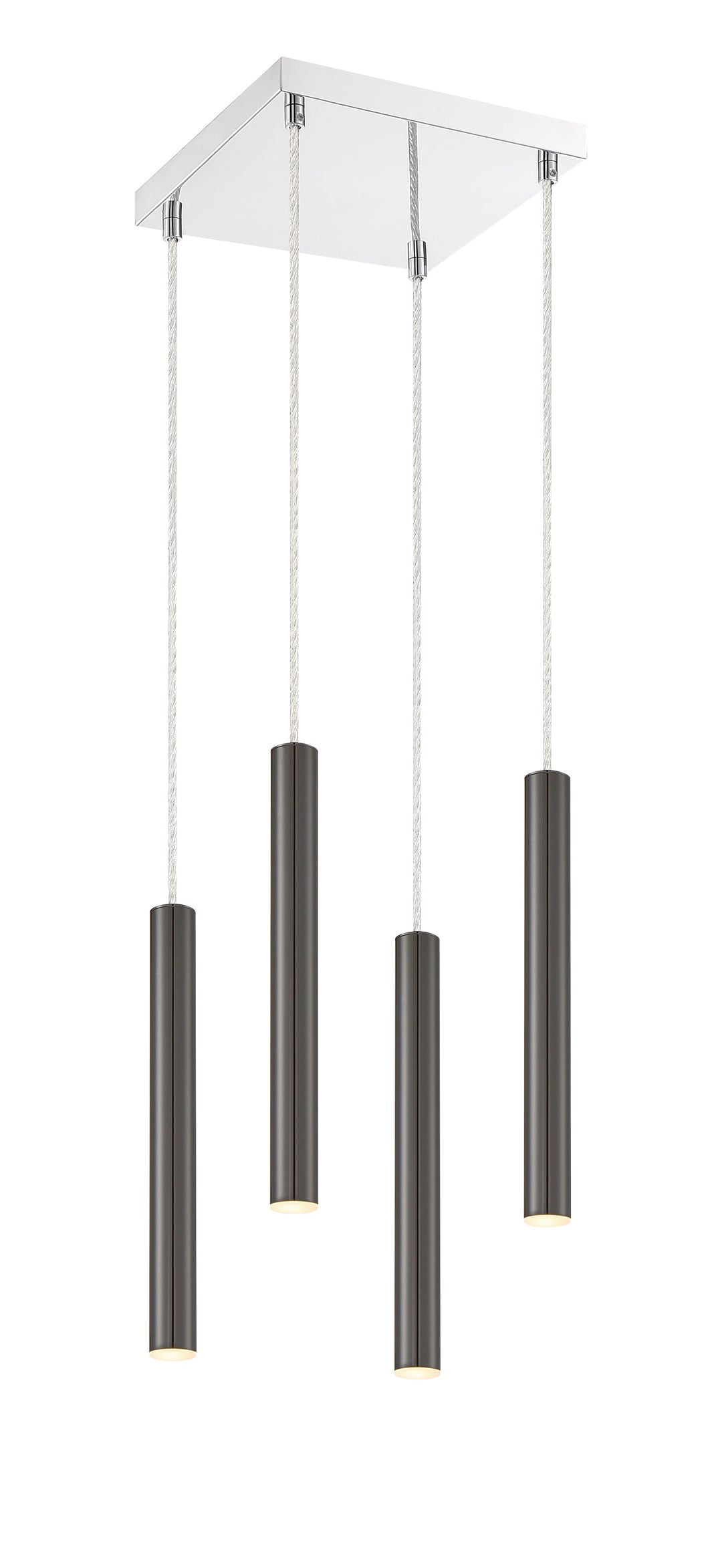Forest - LED 4 Light Chandelier (917MP12-PBL-LED-4SCH)