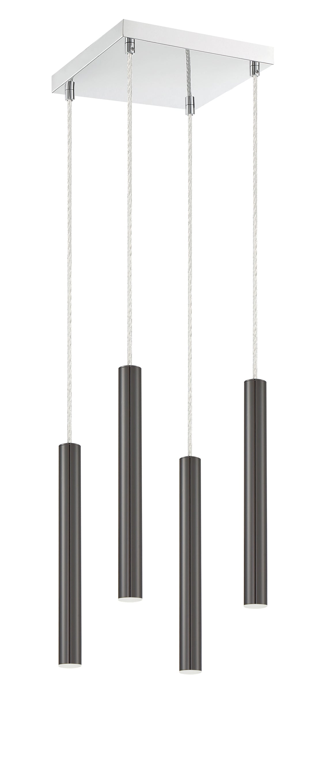 Forest - LED 4 Light Chandelier (917MP12-PBL-LED-4SCH)