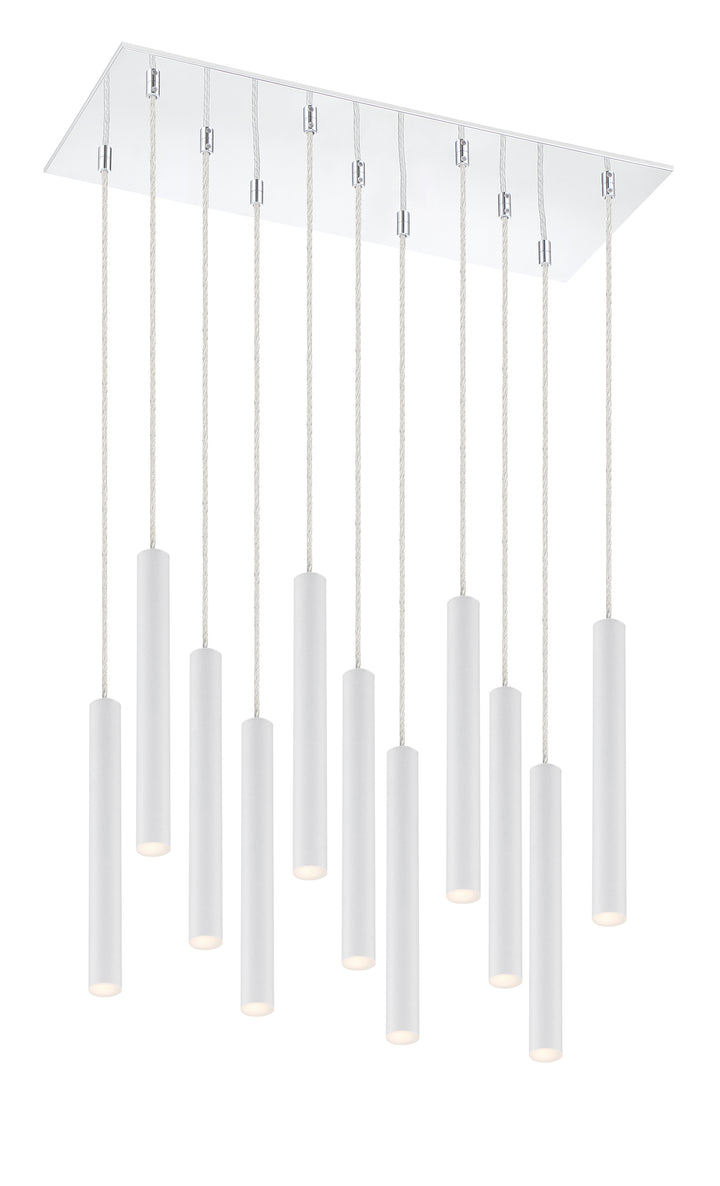 Forest - LED 11 Light Chandelier (917MP12-WH-LED-11LCH)
