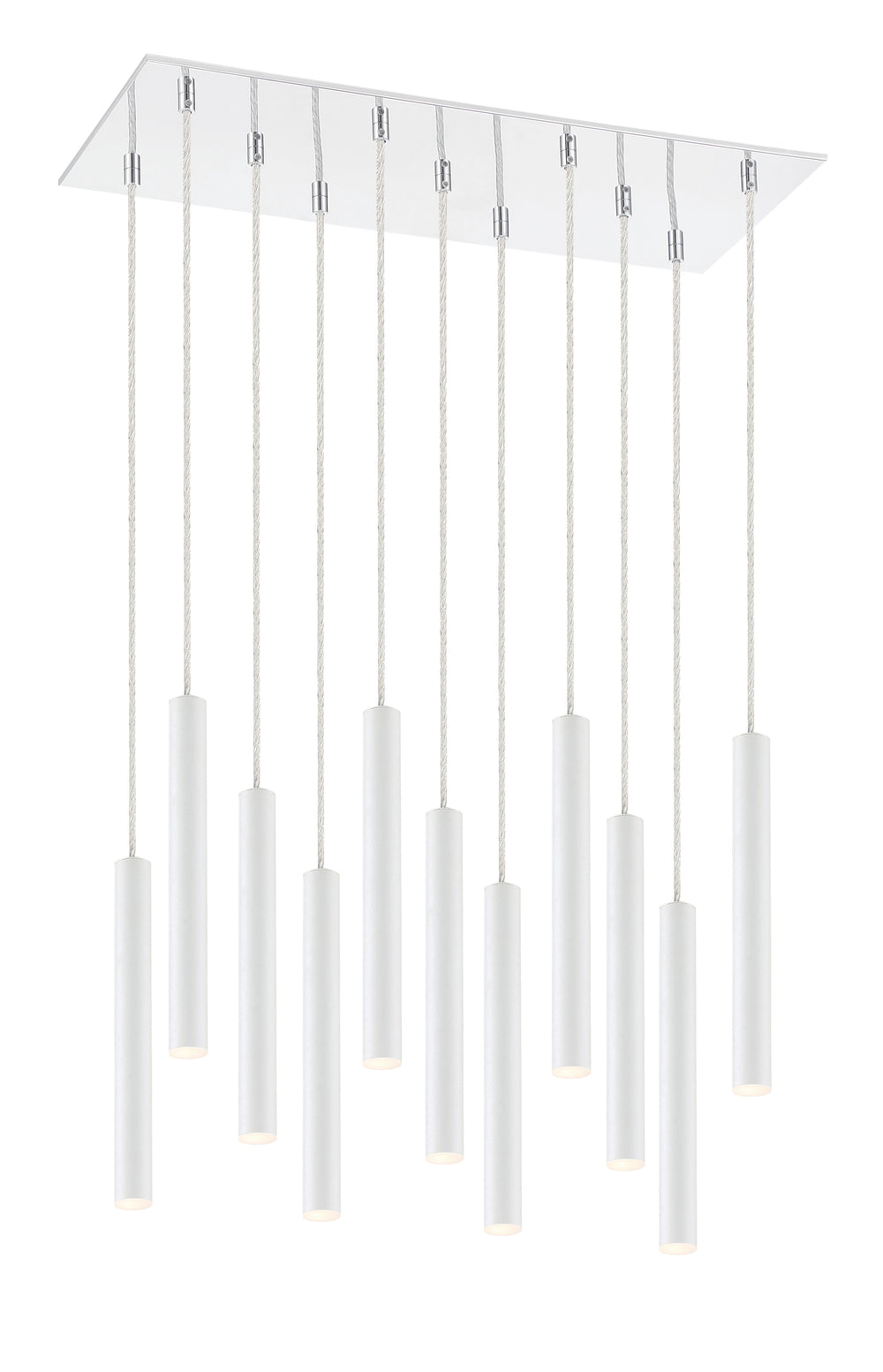 Forest - LED 11 Light Chandelier (917MP12-WH-LED-11LCH)
