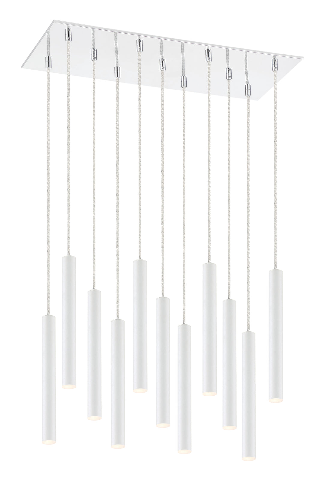 Forest - LED 11 Light Chandelier (917MP12-WH-LED-11LCH)