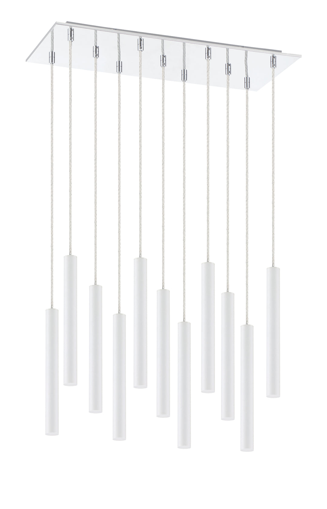 Forest - LED 11 Light Chandelier (917MP12-WH-LED-11LCH)