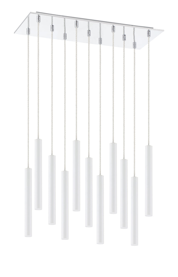 Forest - LED 11 Light Chandelier (917MP12-WH-LED-11LCH)