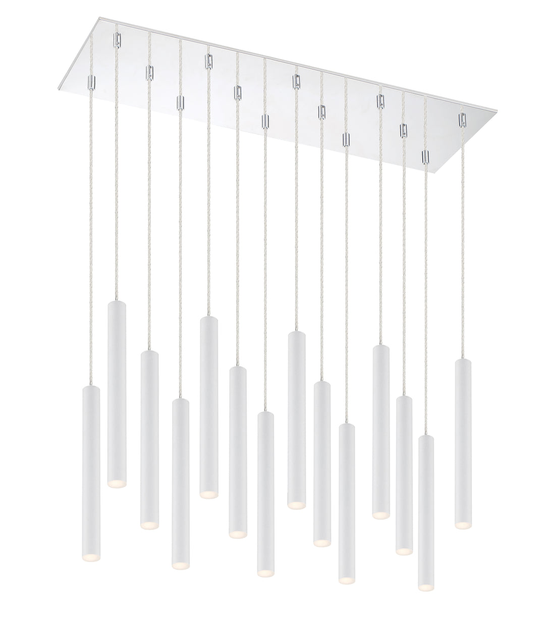 Forest - LED 14 Light Chandelier (917MP12-WH-LED-14LCH)