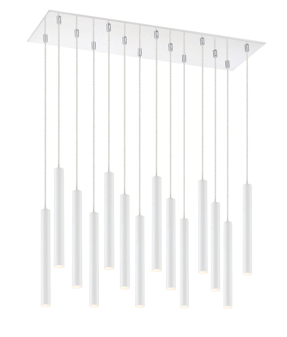 Forest - LED 14 Light Chandelier (917MP12-WH-LED-14LCH)
