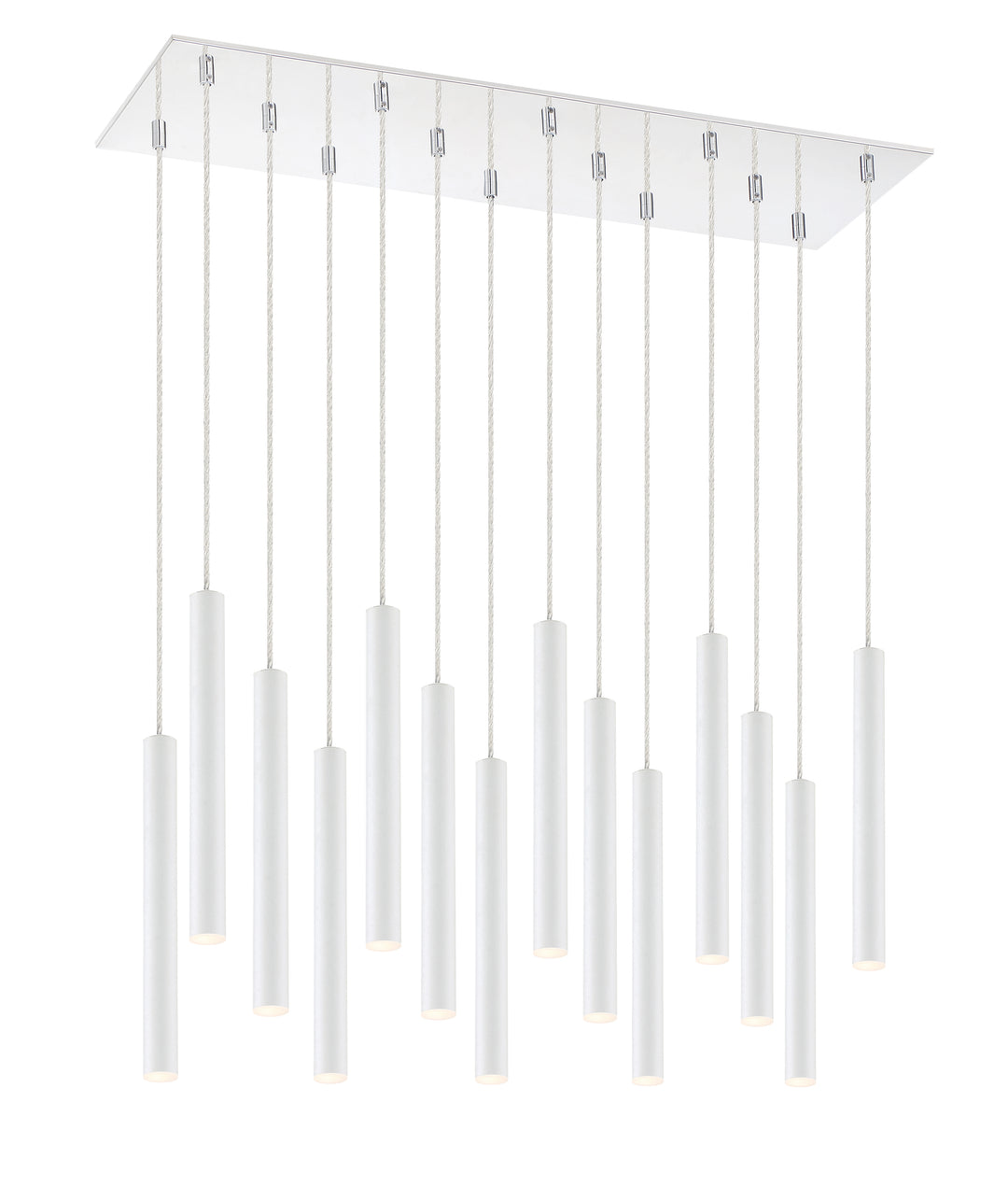 Forest - LED 14 Light Chandelier (917MP12-WH-LED-14LCH)
