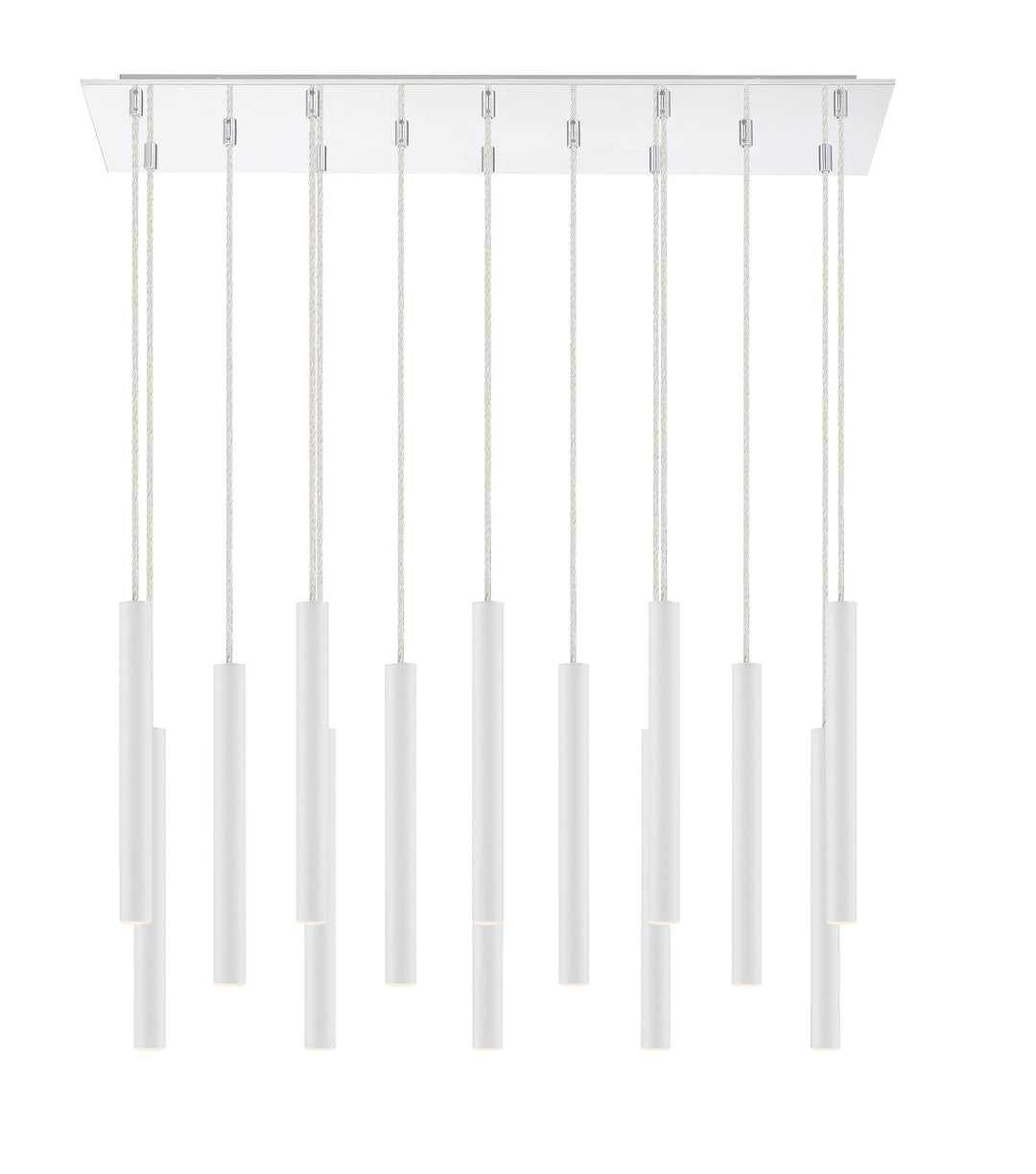 Forest - LED 14 Light Chandelier (917MP12-WH-LED-14LCH)