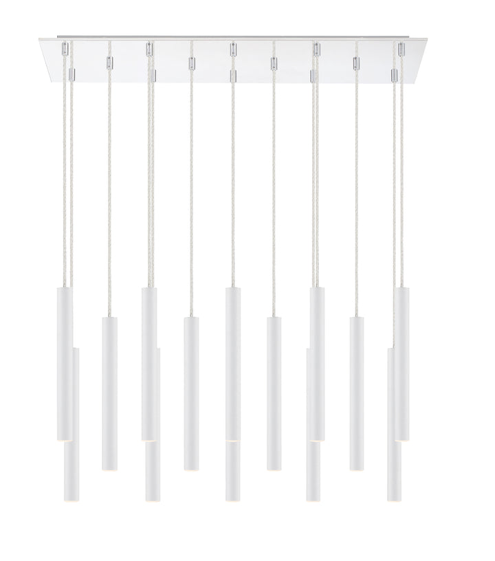 Forest - LED 14 Light Chandelier (917MP12-WH-LED-14LCH)