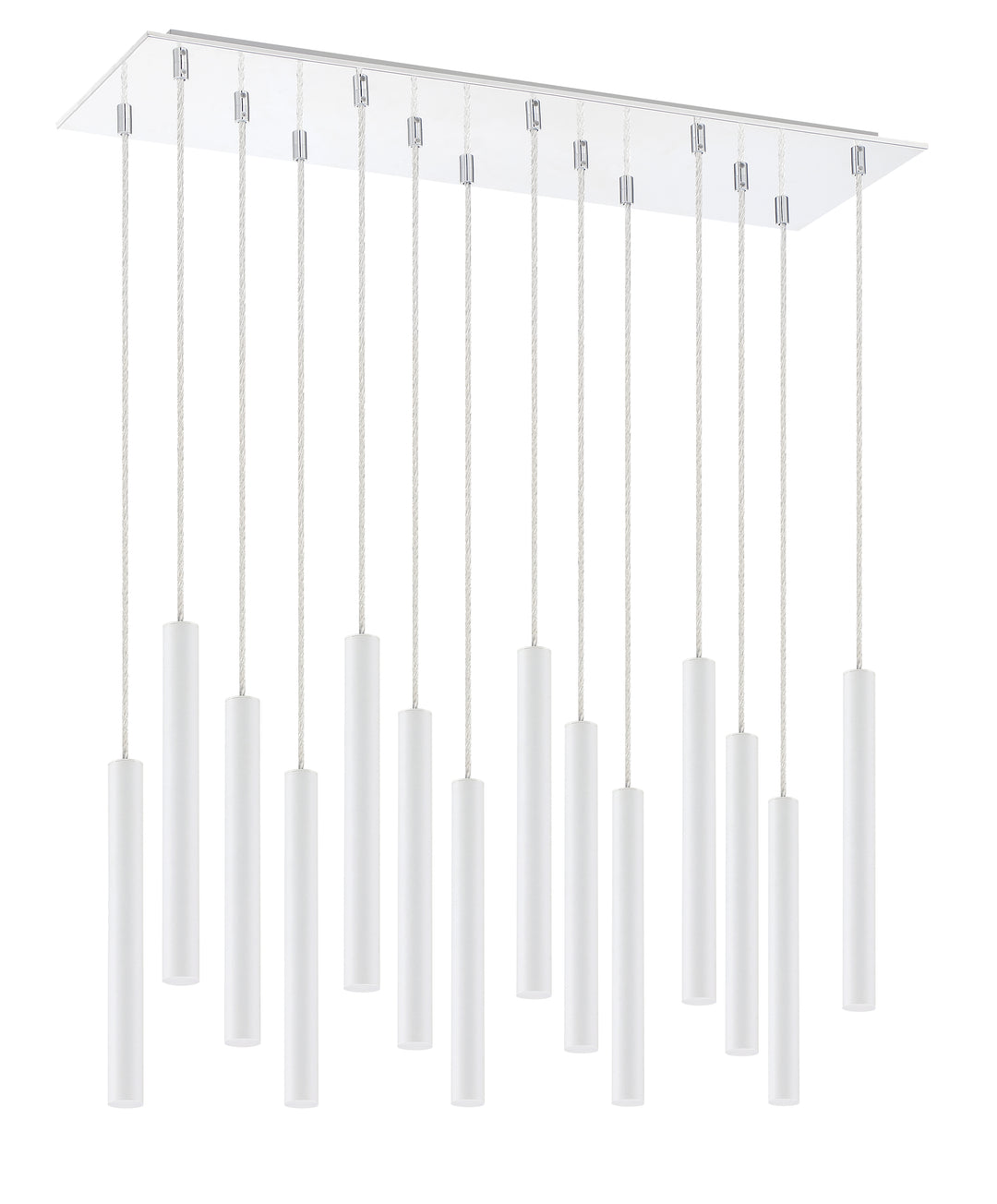 Forest - LED 14 Light Chandelier (917MP12-WH-LED-14LCH)