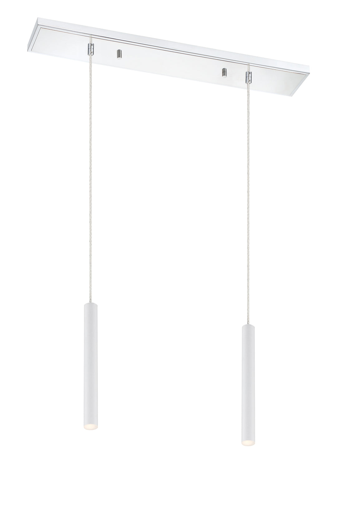 Forest - LED 2 Light Linear Chandelier (917MP12-WH-LED-2LCH)