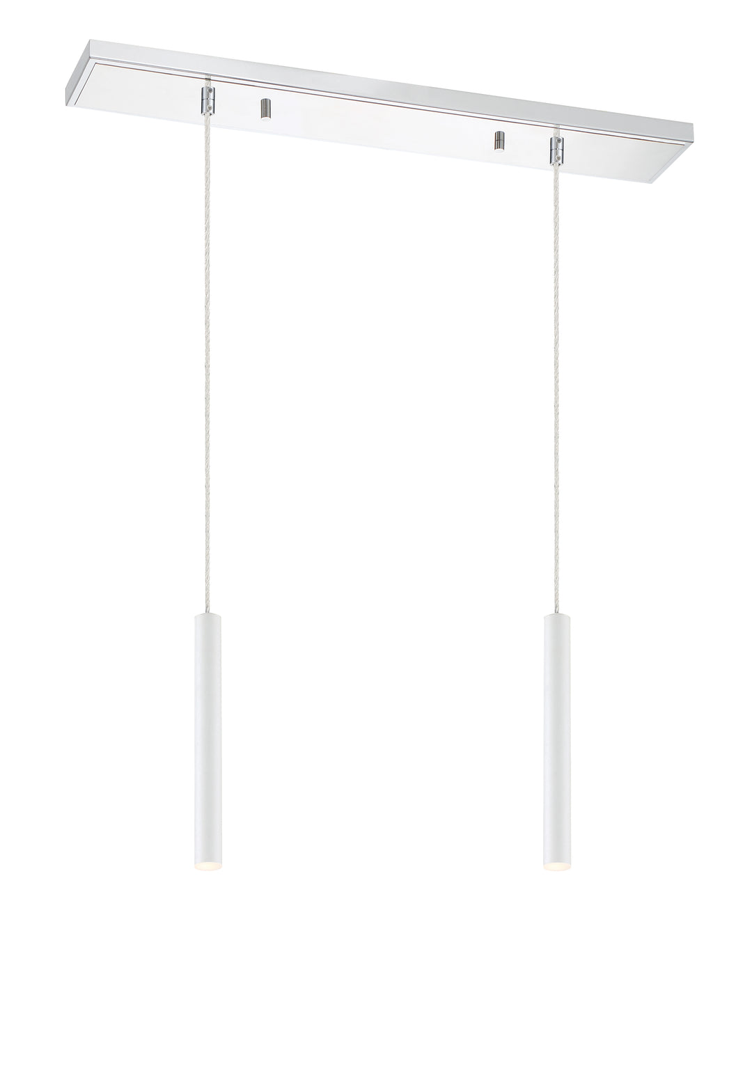 Forest - LED 2 Light Linear Chandelier (917MP12-WH-LED-2LCH)