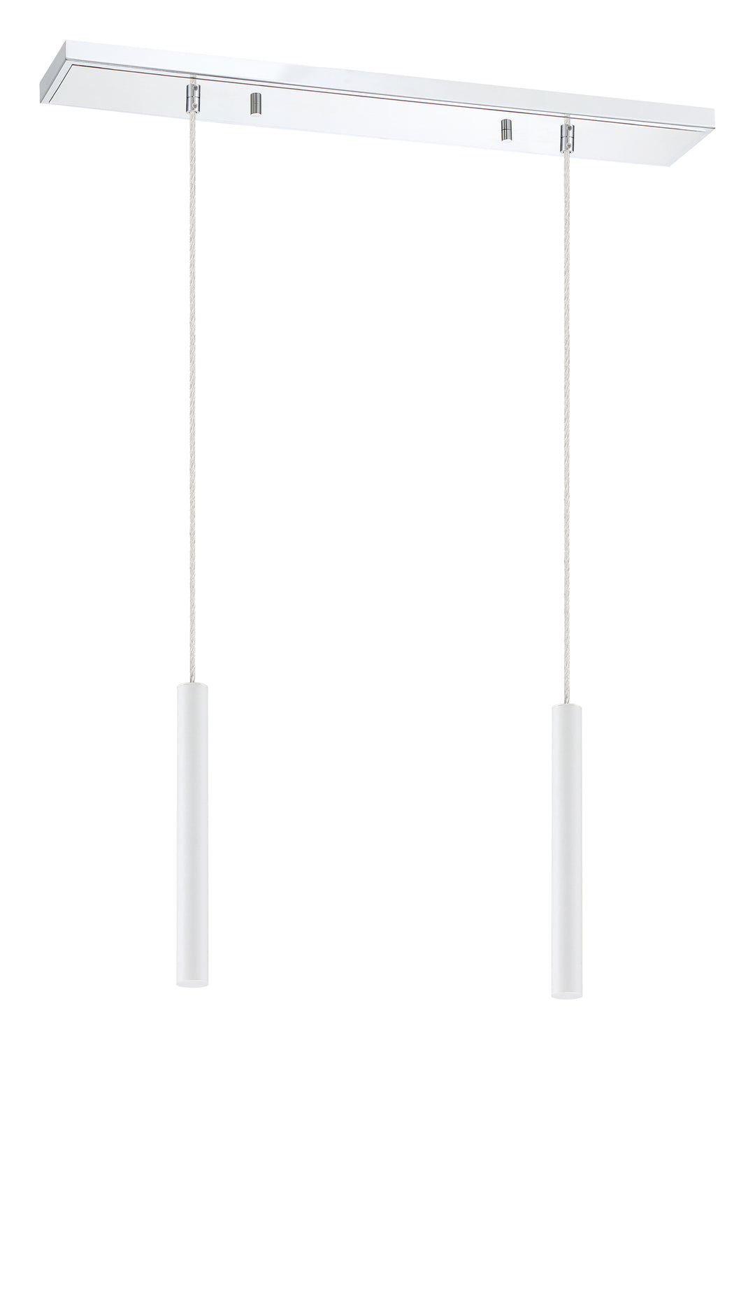 Forest - LED 2 Light Linear Chandelier (917MP12-WH-LED-2LCH)