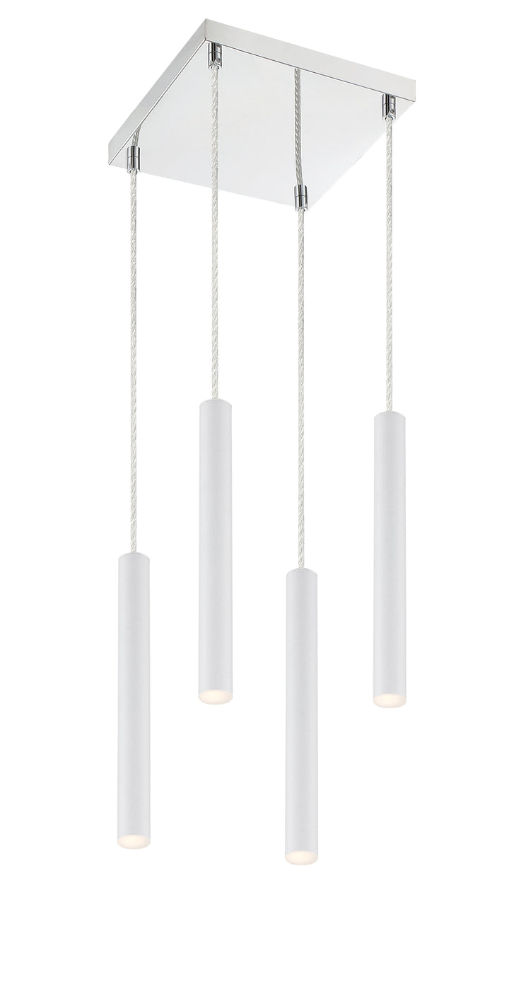 Forest - LED 4 Light Chandelier (917MP12-WH-LED-4SCH)