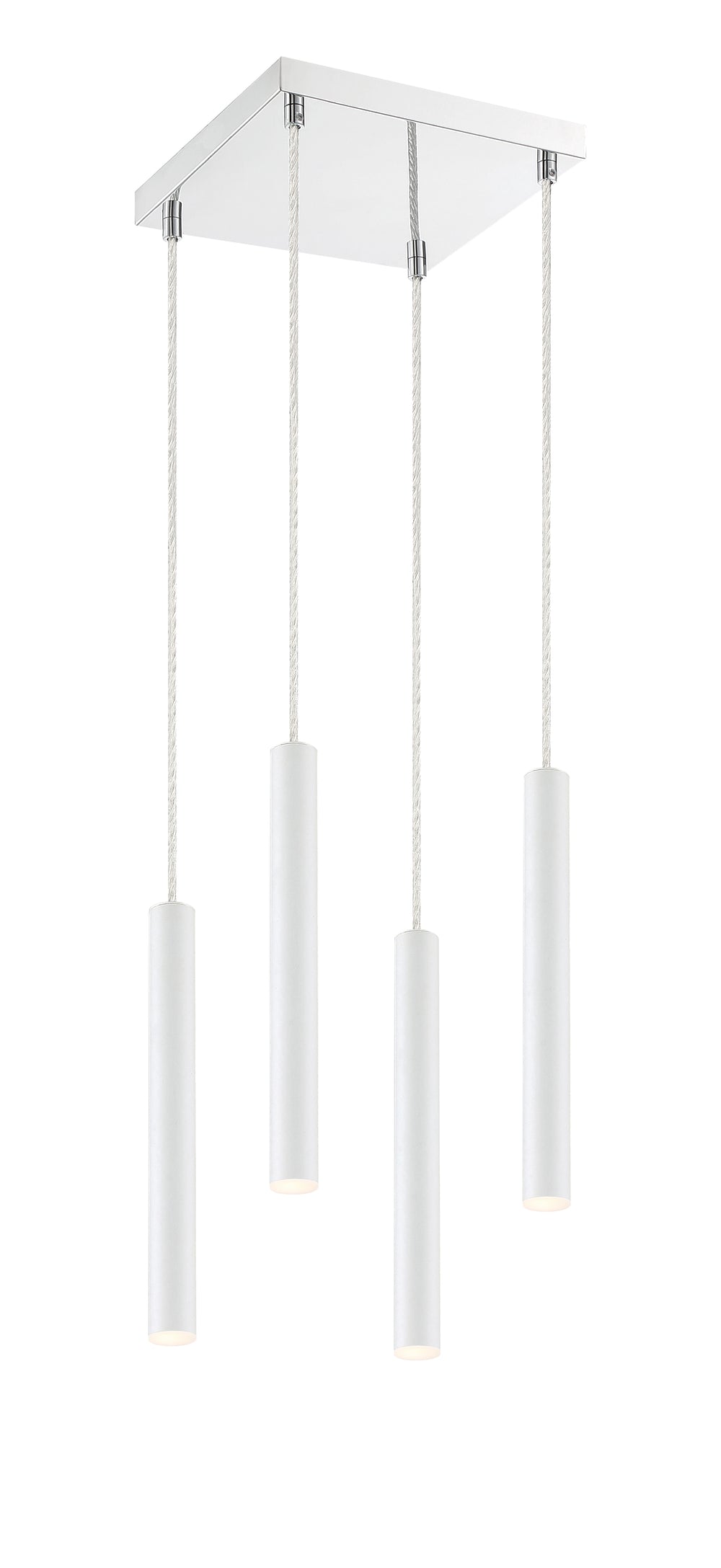 Forest - LED 4 Light Chandelier (917MP12-WH-LED-4SCH)